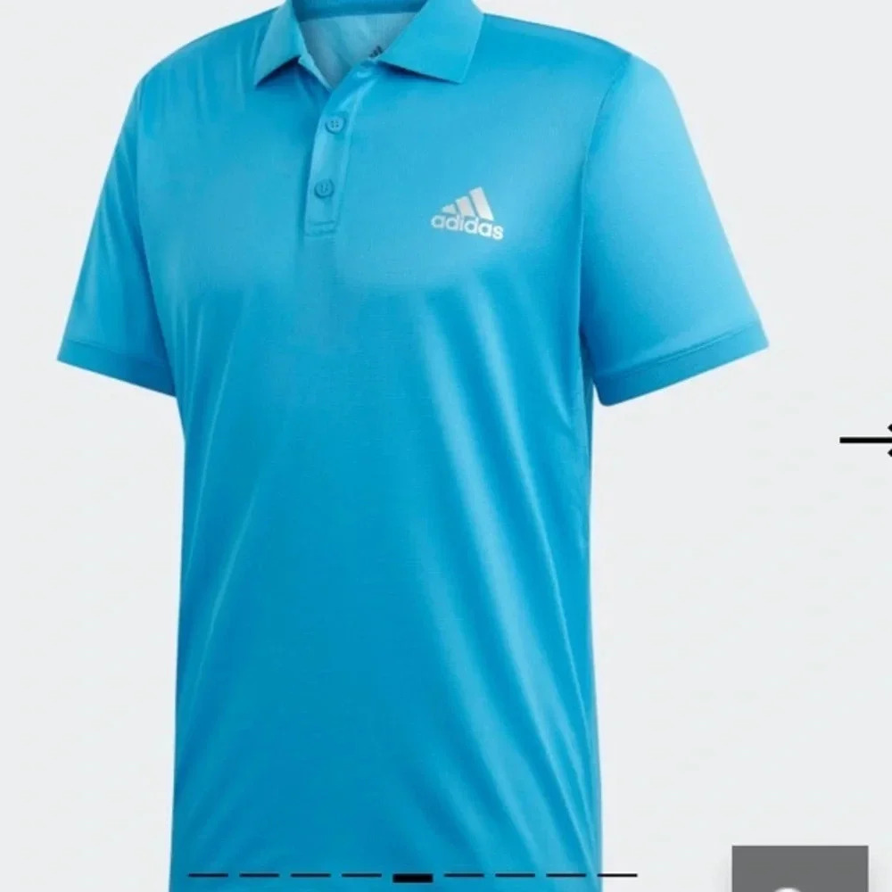 NWT Adidas tennis polo 2XL activewear sporty sportswear golf tennis prep